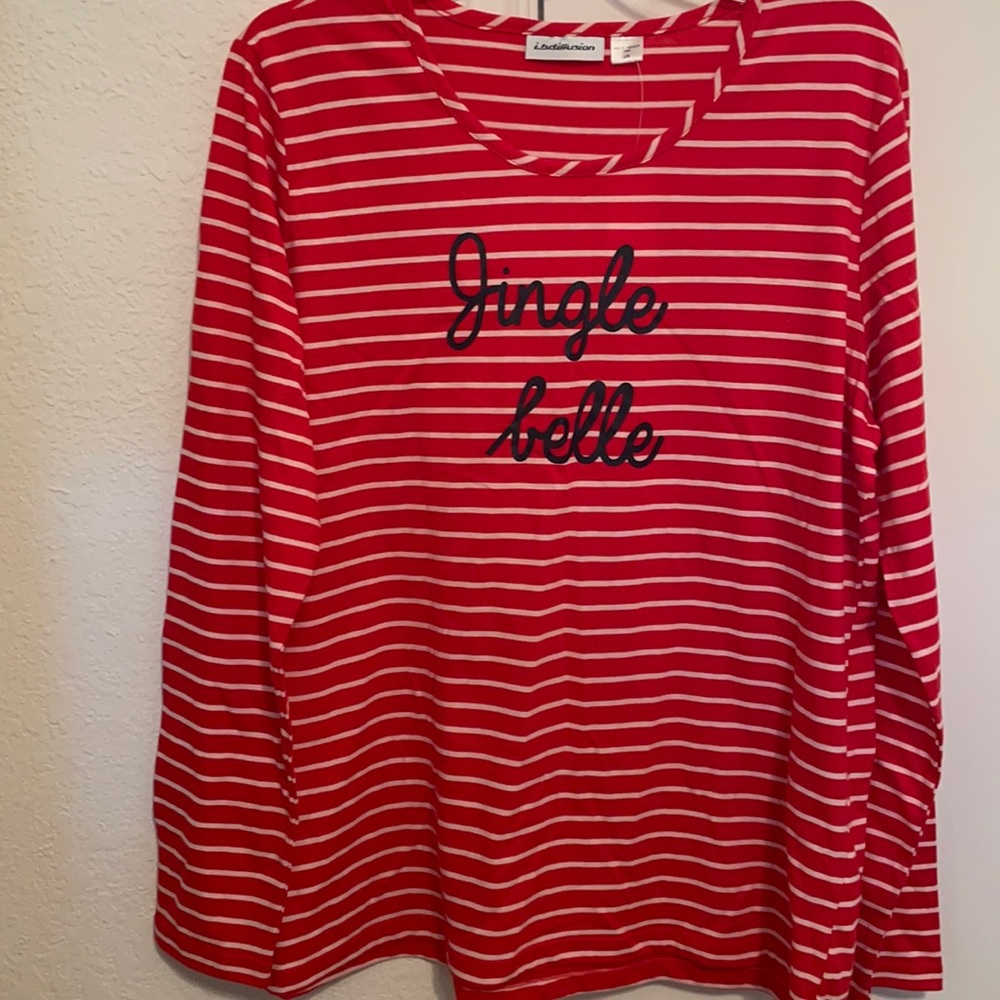 jingle belle long sleeve shirt for the Holidays